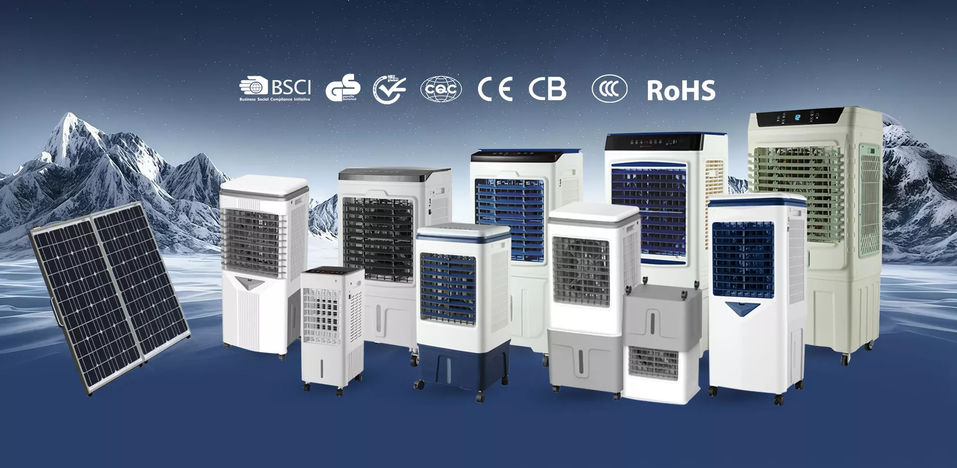 CE-certifierad Air Cooler Factory i Kina