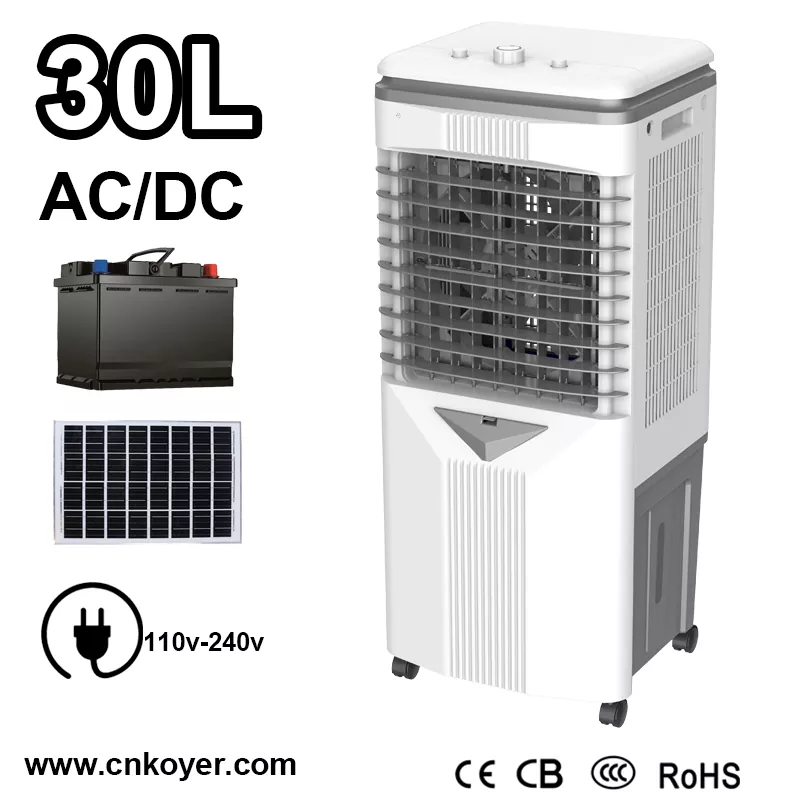 Industriell AC DC luftkylare fläkt